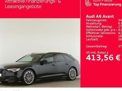 Brillantschwarz Gebraucht 2021 Audi A6 Sport Kombi | 34.450 € (Superpreis)