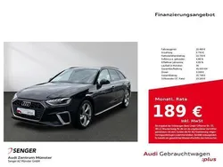 Mythosschwarz metallic Gebraucht 2022 Audi A4 S-Line Kombi | 29.480 € (Superpreis)