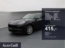 Tiefschwarzmetallic Gebraucht 2018 Porsche Macan S SUV | 35.890 € (Superpreis)