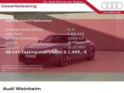 Schwarz (mythosschwarz) Neu 2025 Audi RS e-tron GT Performance Limousine | 207.320 €