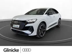 Weiß Gebraucht 2023 Audi Q4 Sportback e-tron S-Line SUV | 53.880 € (Teuer)
