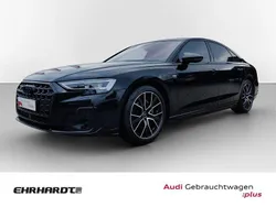 Mythosschwarz metallic Gebraucht 2023 Audi A8 S-Line Limousine | 75.990 € (Guter Preis)