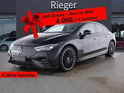 Schwarz Gebraucht 2024 Mercedes EQE300 Night Limousine | 53.639 € (Teuer)