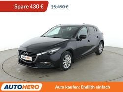 Schwarz Gebraucht 2017 Mazda 3 Exclusive-Line Limousine | 15.020 € (Etwas zu teuer)