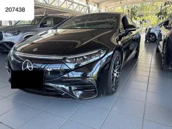 Obsidianschwarz (metallic) Gebraucht 2022 Mercedes EQS580 AMG Limousine | 66.900 € (Fairer Preis)