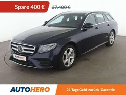Cavansitblau Gebraucht 2019 Mercedes E400 AMG line Kombi | 37.000 € (Guter Preis)