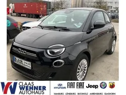 Onyx schwarz) (schwarz Gebraucht 2022 Fiat 500e Action Kleinwagen | 12.900 € (Fairer Preis)
