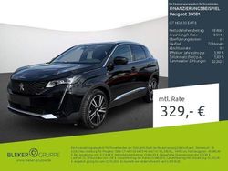 Lackierung schwarz perla nera/metallic klarlack Gebraucht 2023 Peugeot 3008 GT SUV | 26.980 € (Fairer Preis)