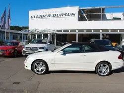 Diamantweissmetallic bright Gebraucht 2008 Mercedes CLK350 Edition Cabrio | 14.900 € (Teuer)