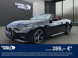 Schwarz / saphirschwarz (metallic) Gebraucht 2021 BMW 420 M Sport Cabrio | 37.890 € (Fairer Preis)
