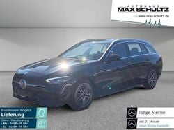 Schwarz Gebraucht 2024 Mercedes C220 AMG line Kombi | 39.980 € (Fairer Preis)