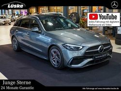 Grau metallic Gebraucht 2021 Mercedes C220 AMG line Kombi | 37.900 €