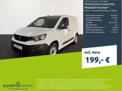 Schneeweiß Gebraucht 2021 Peugeot Partner Premium Van / Kleinbus | 13.980 € (Guter Preis)
