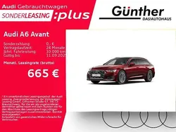 Grenadinerot metallic Gebraucht 2024 Audi A6 S-Line Kombi | 58.000 €