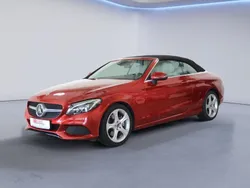 Rot Gebraucht 2017 Mercedes C250 Cabrio | 28.990 € (Etwas zu teuer)