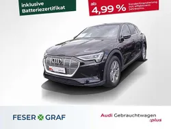 Mythosschwarz metallic Gebraucht 2023 Audi e-tron Comfort SUV | 42.980 € (Etwas zu teuer)