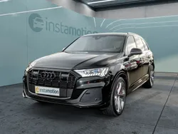 Schwarz Gebraucht 2024 Audi Q7 S-Line SUV | 88.090 € (Teuer)