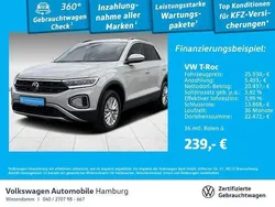 Ascotgrau Gebraucht 2023 VW T-Roc Life SUV | 25.930 € (Guter Preis)