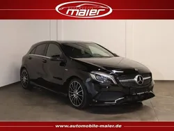 Schwarz Gebraucht 2017 Mercedes A200 AMG Limousine | 17.900 € (Fairer Preis)