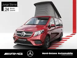 Hyazinthrot metallic Gebraucht 2024 Mercedes V250 Marco Polo Van / Kleinbus | 73.890 € (Teuer)