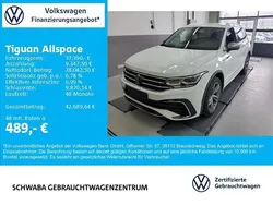 Pure white Gebraucht 2022 VW Tiguan Allspace R-line SUV | 37.390 € (Fairer Preis)