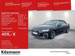 Mythosschwarz metallic Gebraucht 2024 Audi S5 Cabriolet Ambiente Cabrio | 65.990 € (Teuer)
