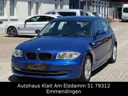 Blau Gebraucht 2008 BMW 120 Advantage Kleinwagen | 6.490 € (Etwas zu teuer)