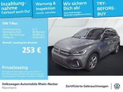 Indiumgrau metallic Gebraucht 2024 VW T-Roc R-line SUV | 30.991 € (Fairer Preis)