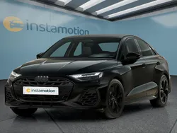 Schwarz Neu 2025 Audi S3 Limousine | 53.399 € (Teuer)