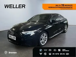 Schwarz Gebraucht 2022 Audi A3 S-Line Limousine | 30.880 € (Etwas zu teuer)