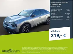 Stahlgrau (metallic Gebraucht 2023 Citroën C4 PureTech Limousine | 18.580 € (Fairer Preis)