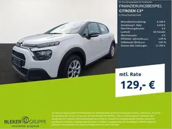 Weiß Gebraucht 2021 Citroën C3 Feel Kleinwagen | 10.780 € (Guter Preis)