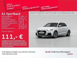 Gletscherweiß metallic Gebraucht 2024 Audi A1 Sportback Advanced Kleinwagen | 22.871 € (Guter Preis)