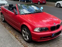Rot Gebraucht 2000 BMW 320 Cabriolet Cabrio | 5.999 € (Superpreis)
