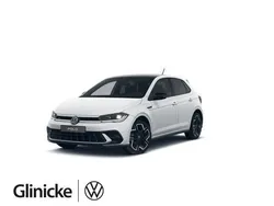 Pure white / schwarz Neu 2025 VW Polo R-line Limousine | 34.370 € (Teuer)