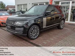 Santorini black Gebraucht 2020 Land Rover Range Rover Autobiography SUV | 74.995 € (Etwas zu teuer)