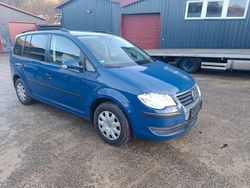 Blau Gebraucht 2008 VW Touran Conceptline Van / Kleinbus | 3.000 € (Guter Preis)
