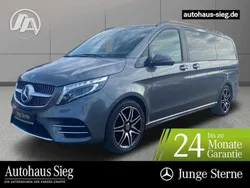 Selenitgrau Gebraucht 2019 Mercedes V250 AMG line Van / Kleinbus | 46.900 € (Fairer Preis)