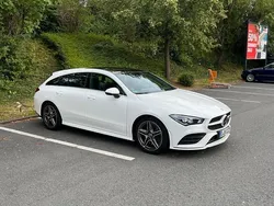 Weiß Gebraucht 2020 Mercedes CLA200 Shooting Brake AMG line Kombi | 28.900 € (Etwas zu teuer)