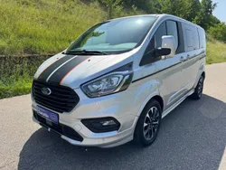Silber Gebraucht 2018 Ford Tourneo Custom Sport Van / Kleinbus | 30.600 € (Teuer)