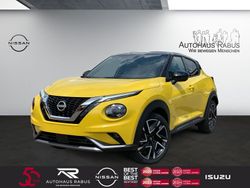 Iconic yellow (p) kontrast bla Gebraucht 2024 Nissan Juke SUV | 27.490 €