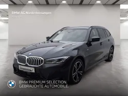 Schwarz Gebraucht 2024 BMW 330e M Sport Kombi | 48.995 € (Etwas zu teuer)