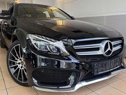 Obsidianschwarz Gebraucht 2018 Mercedes C250 AMG line Kombi | 22.900 € (Fairer Preis)