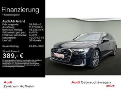 Mythosschwarz metallic Gebraucht 2024 Audi A6 S-Line Kombi | 59.999 € (Teuer)
