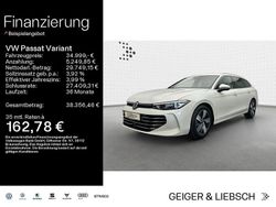 Oryxweiß perlmutteffekt Gebraucht 2024 VW Passat Elegance Kombi | 34.999 € (Superpreis)