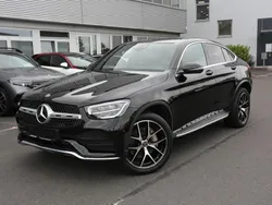 Schwarz Gebraucht 2021 Mercedes GLC300e AMG Coupé | 44.069 € (Fairer Preis)