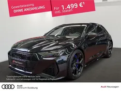 Schwarz Neu 2025 Audi RS6 Performance Kombi | 153.550 € (Guter Preis)