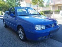 Blau Gebraucht 2000 VW Golf Cabriolet Conceptline Cabrio | 3.200 € (Superpreis)