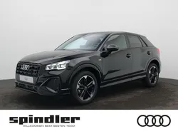 Mythosschwarz metallic Neu 2025 Audi Q2 S-Line SUV | 43.850 € (Teuer)