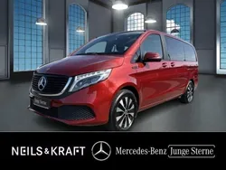 Rot Gebraucht 2020 Mercedes EQV300 Van / Kleinbus | 42.880 € (Fairer Preis)